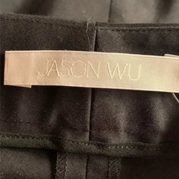 NWT Jason Wu Black Trouser Pants Size 12 - Picture 4 of 6